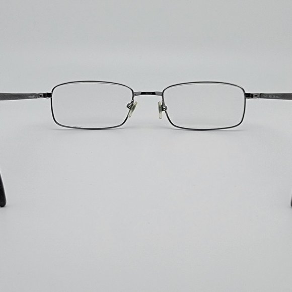 TitanFlex M920 Gunmetal Grey Titanium Rectangular Eyeglasses Frame 52-19-126 - Picture 4 of 12